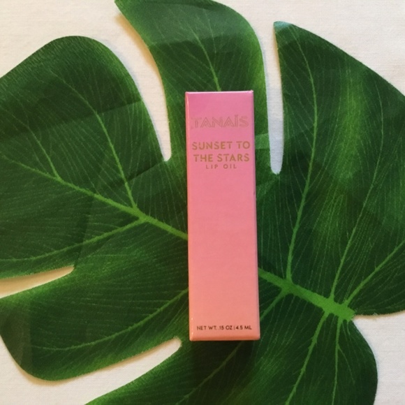 TANAÏS Sunset to the Stars Lip Oil Plumeria Petals - Picture 3 of 4
